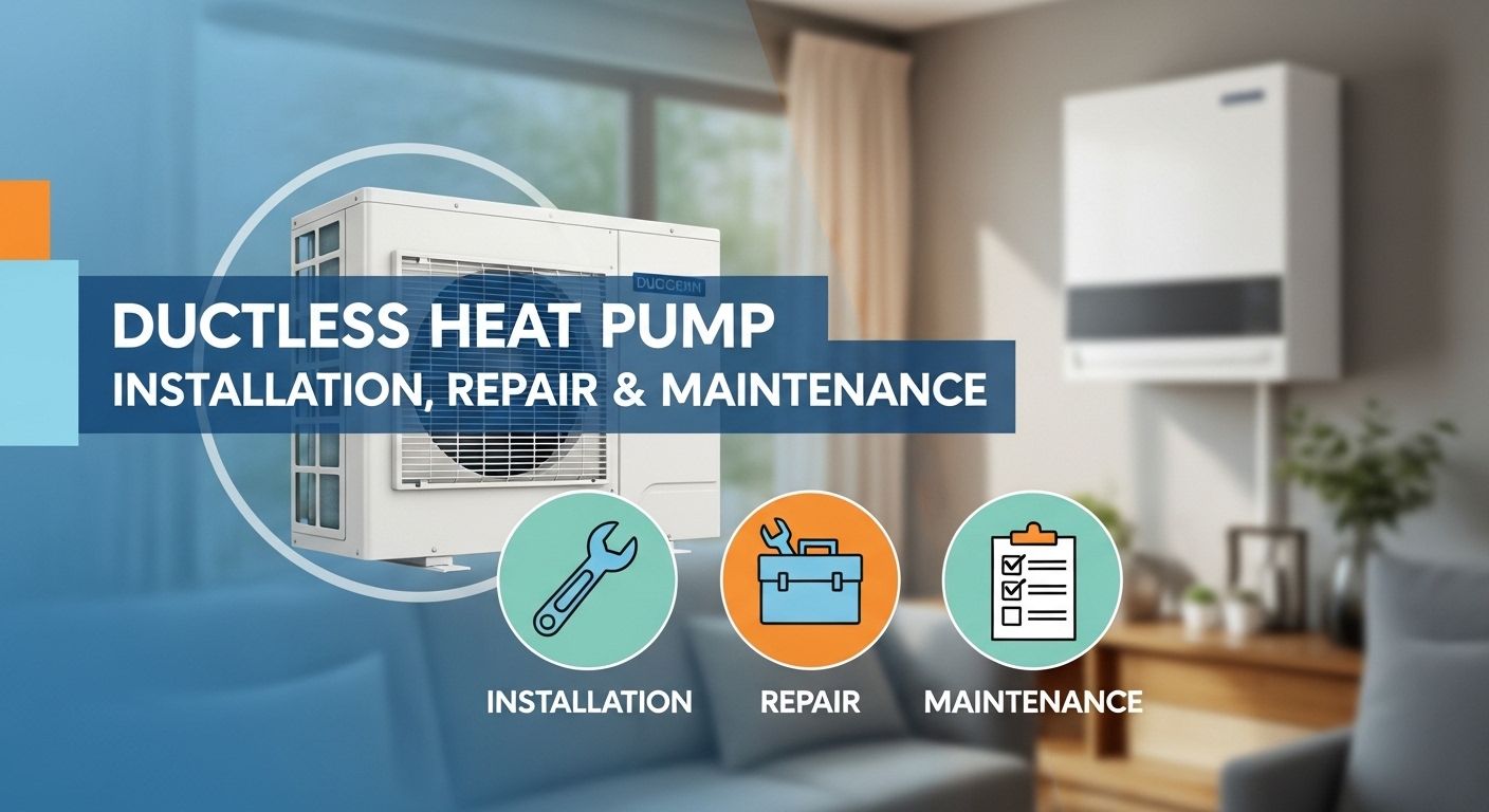 Ductless Heat Pump Installation, Repair & Maintenance