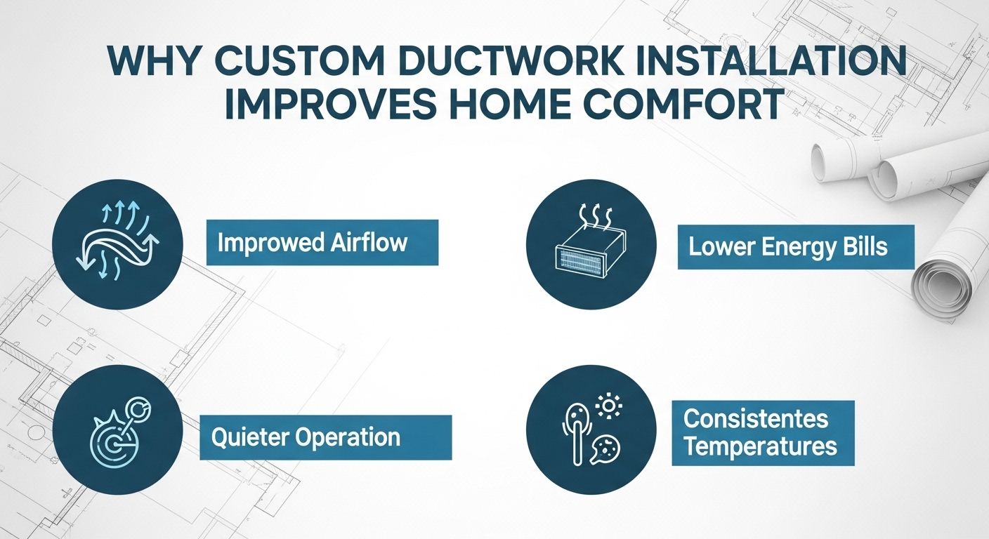 Why Custom Ductwork Installation Improves Home Comfort?